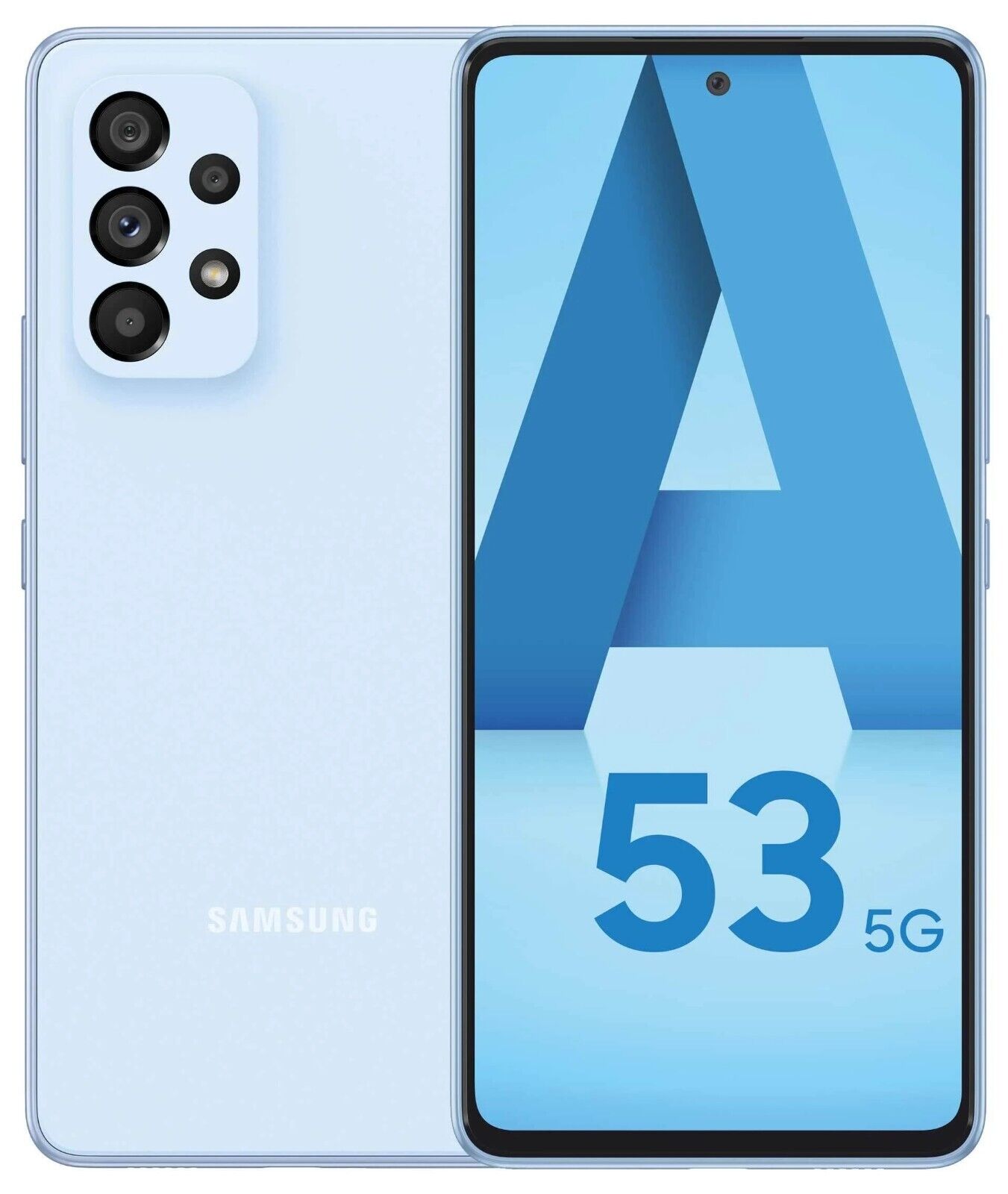 Samsung Galaxy A53 (A536E) 5G 128GB - Awesome Blue GSM Unlocked Samsung Galaxy A53 (A536E) 5G 128GB - Awesome Blue GSM Unlocked