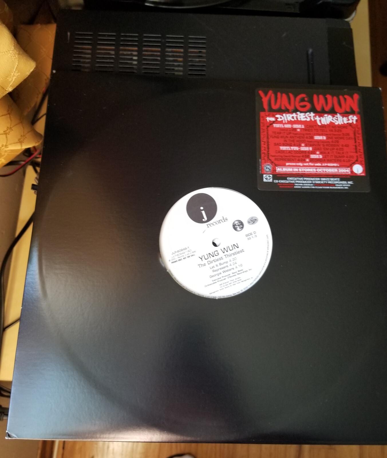 洋楽 YUNG WUN - THE DIRTIEST THIRSTIEST 2LP Yung Wun, The Dirtiest Thirstiest, J Records 2-12