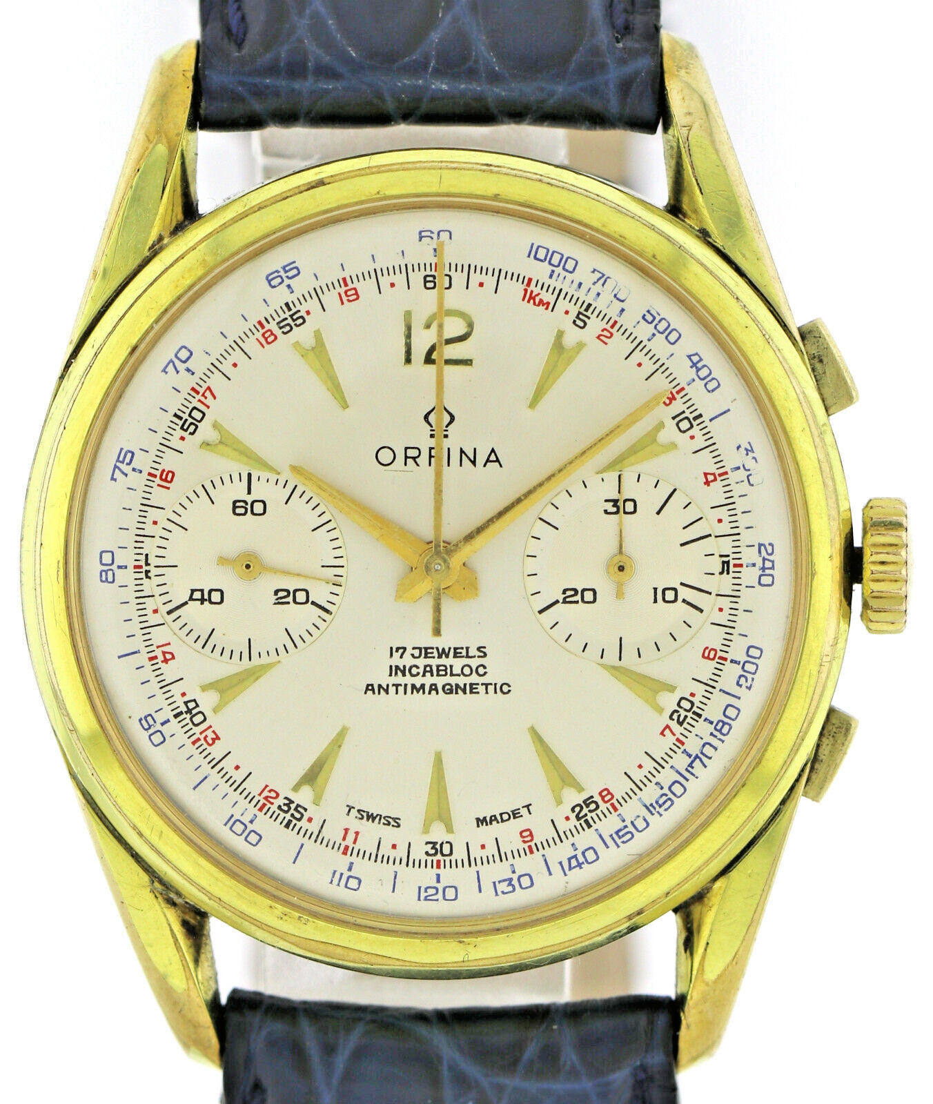 オルフィナ 手巻きクロノグラフ ビンテージ ORFINA ジャンク