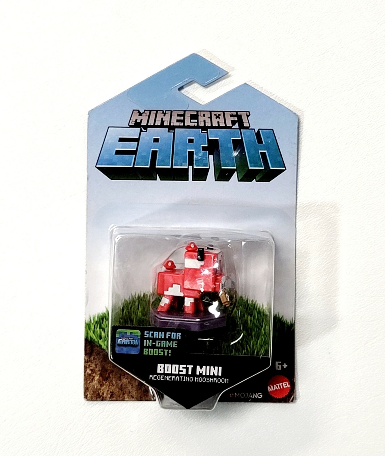 Купить Фигурки Mattel Minecraft Earth Boost Mini Regenerating Mooshroom ...
