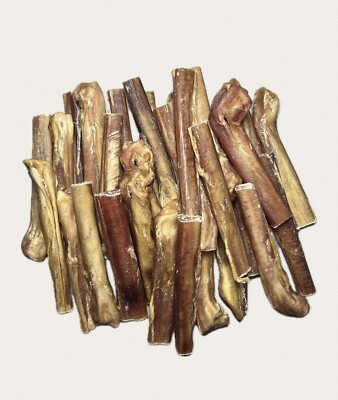 30 Packs Fresh Natural Odor 6  Big Monster Bully Sticks - XL Jumbo Size