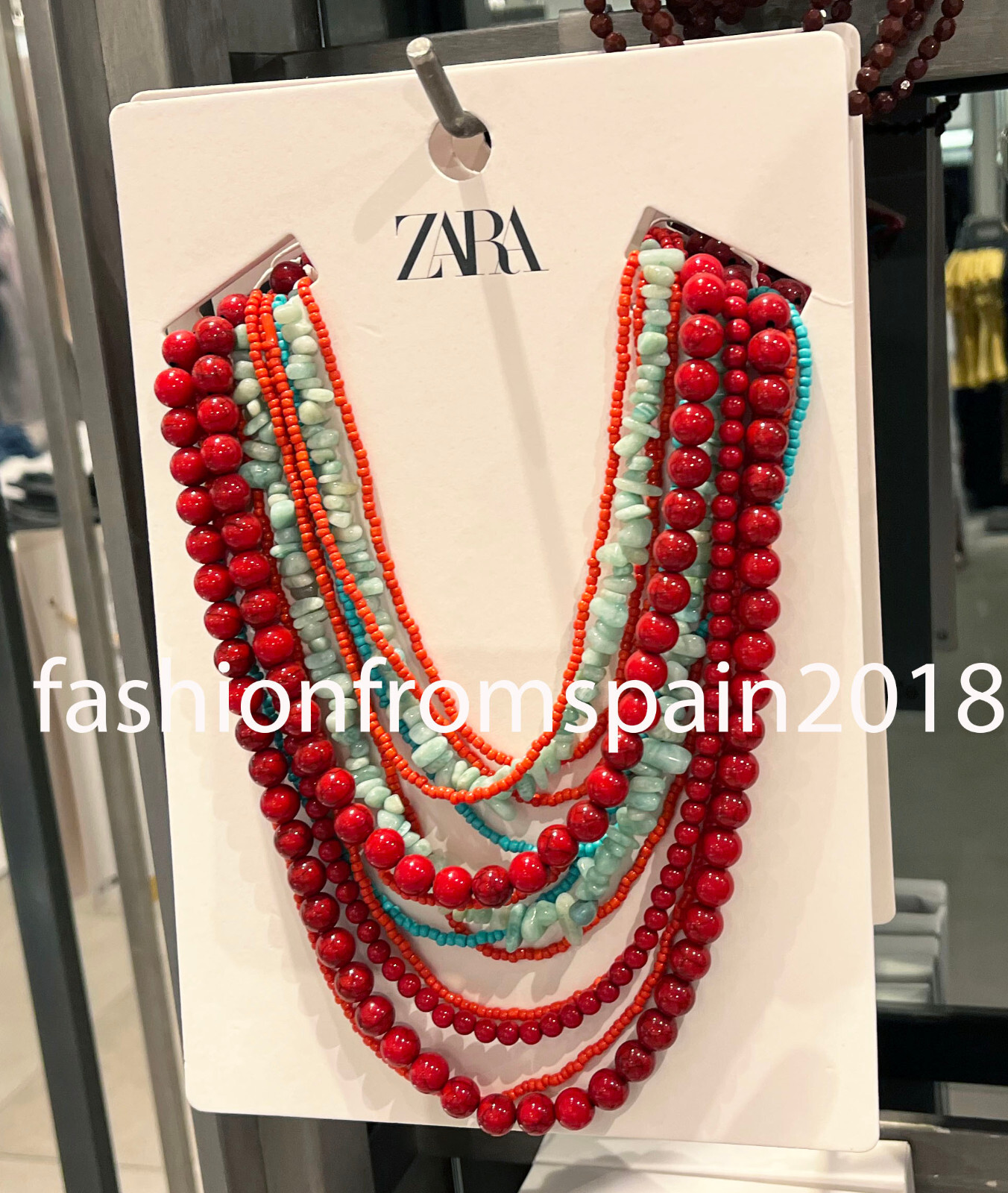 ZARA【NEW】MULTI-STRAND NECKLACE WITH FAUX PEARLS MULTI-STRAND FAUX PEARL NECKLACE - 109 | ZARA United States