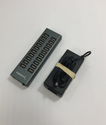 Sabrent 20 Port Hight Speed USB 2.0 Hub w/ Power Adapter Model AX-P20C