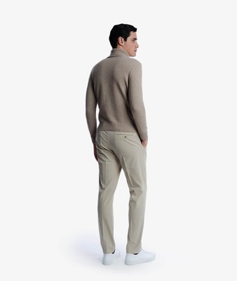 Pre-owned Larusmiani Turtleneck Sweater 'diablerets' Sweater In Beige