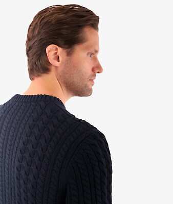Pre-owned Larusmiani Sweater 'brody' Sweater In Blue