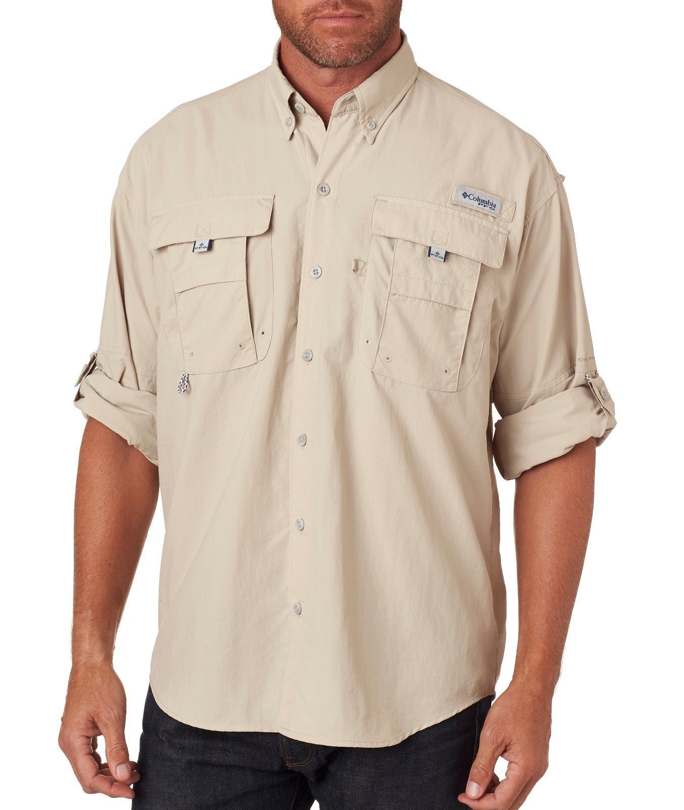 Columbia Men's New BAHAMA II Long Sleeve Fishing Shirt, Sizes S2XL