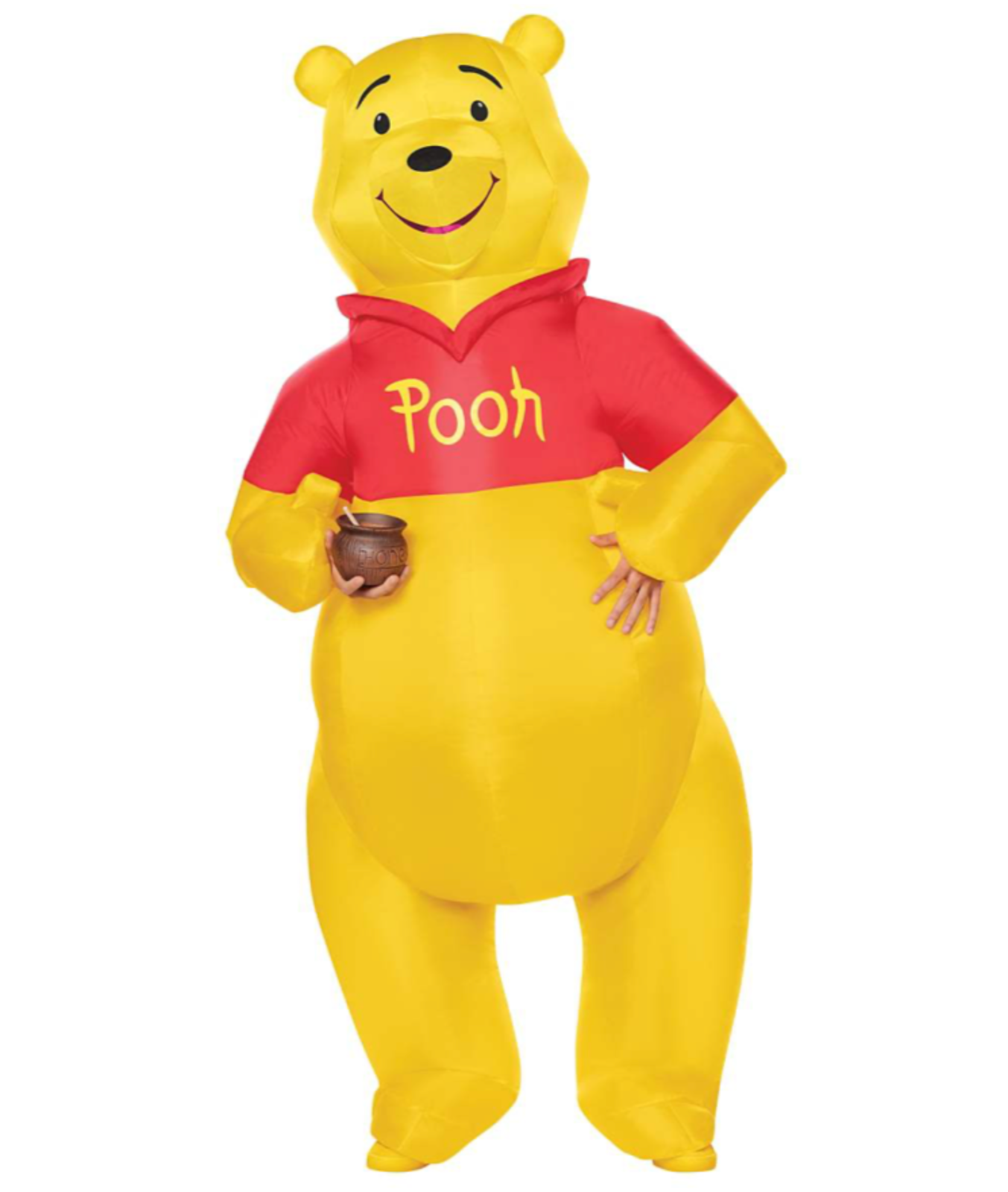 Disney Winnie the pooh inflatable adult halloween costume one size