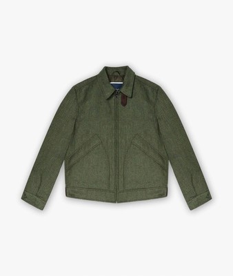 Pre-owned Larusmiani Casual Jacket 'oblique' Jacket In Green