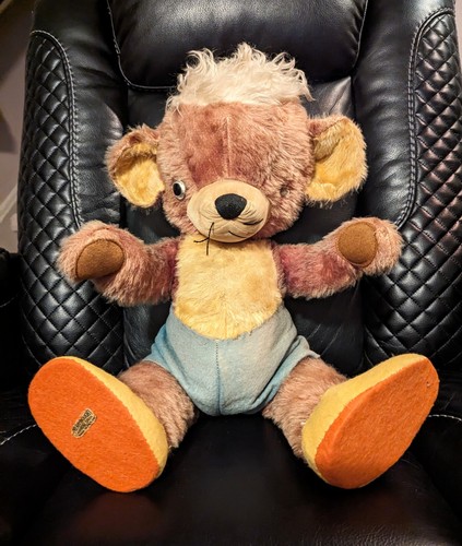 Vintage Eaton's Punkinhead Merrythought Teddy Bear Cheeky