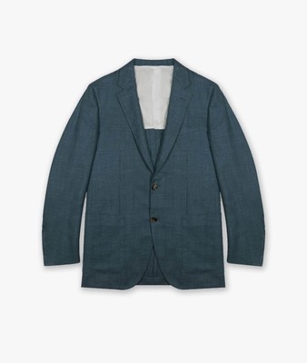 Pre-owned Larusmiani Godard Tailored Jacket Blazer In Green