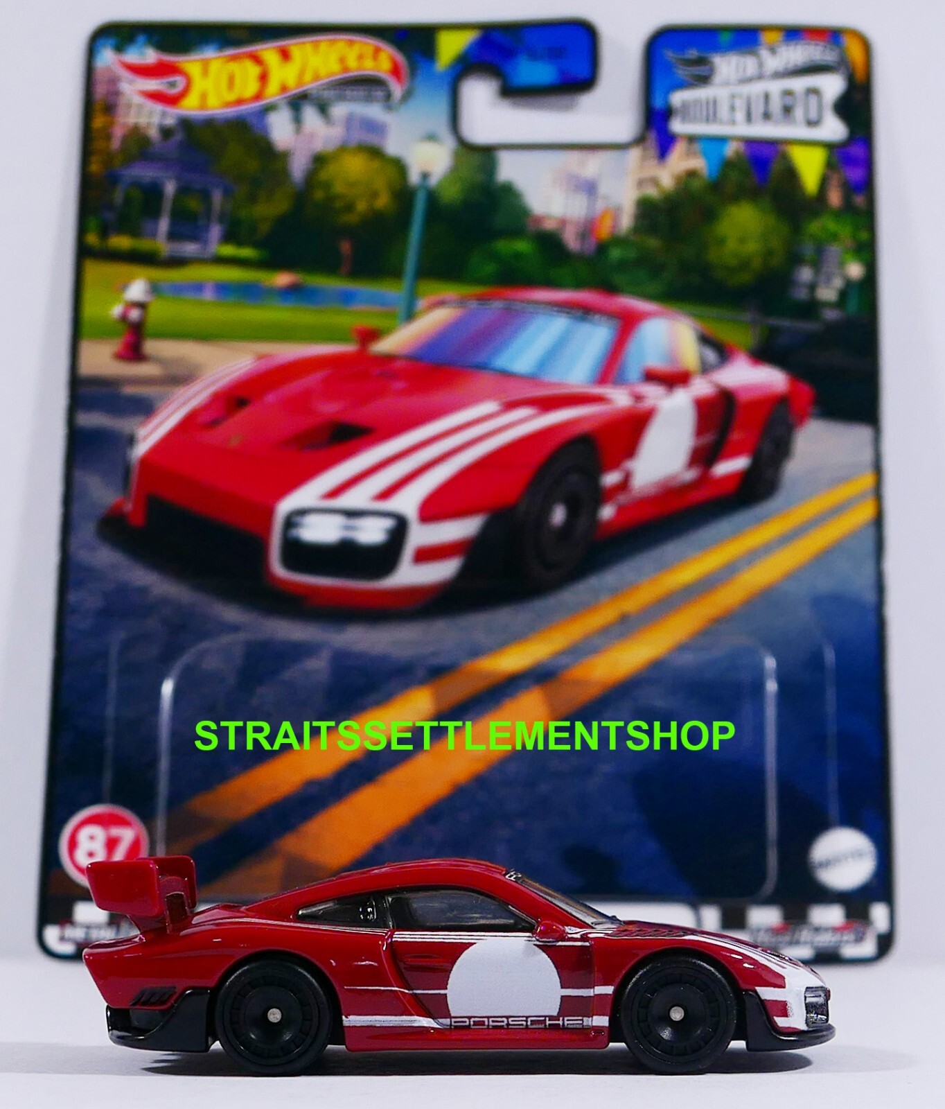 HOT WHEELS 2023 BOULEVARD MIX 5 #87 PORSCHE 935 LOOSE MINT