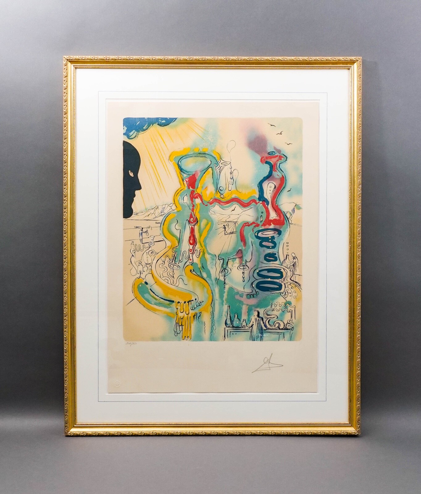 Salvador Dali (Spanish, 1904-1989) Signed Les Mystere de l