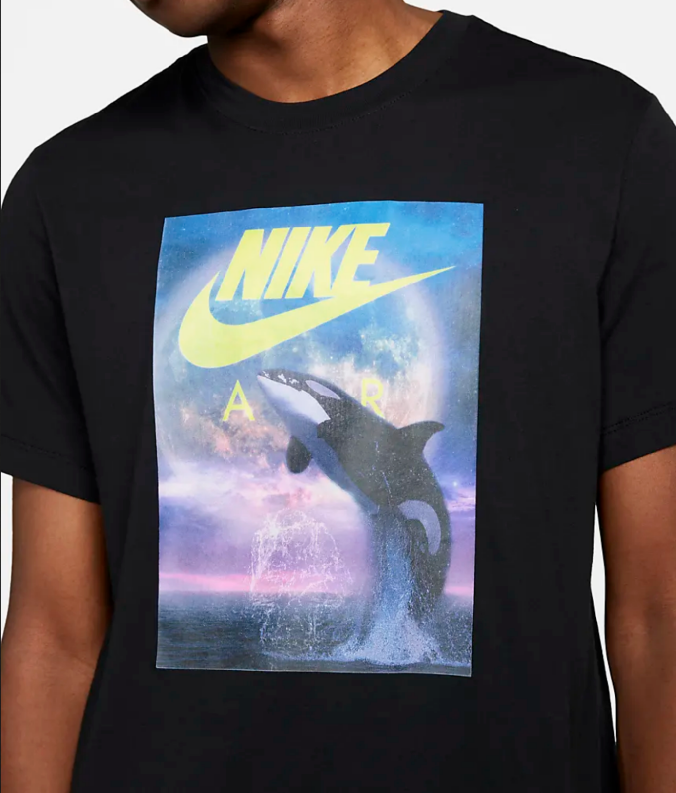 Nike Sportswear Air Orca Whales 90's Retro Men T-Shirt Tee