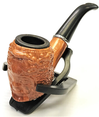 Eclipse 5'' Durable Carved Face Pipe