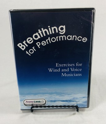 Breathing For Performance Exercise for Wind and Voice Musicians DVD (Sealed)