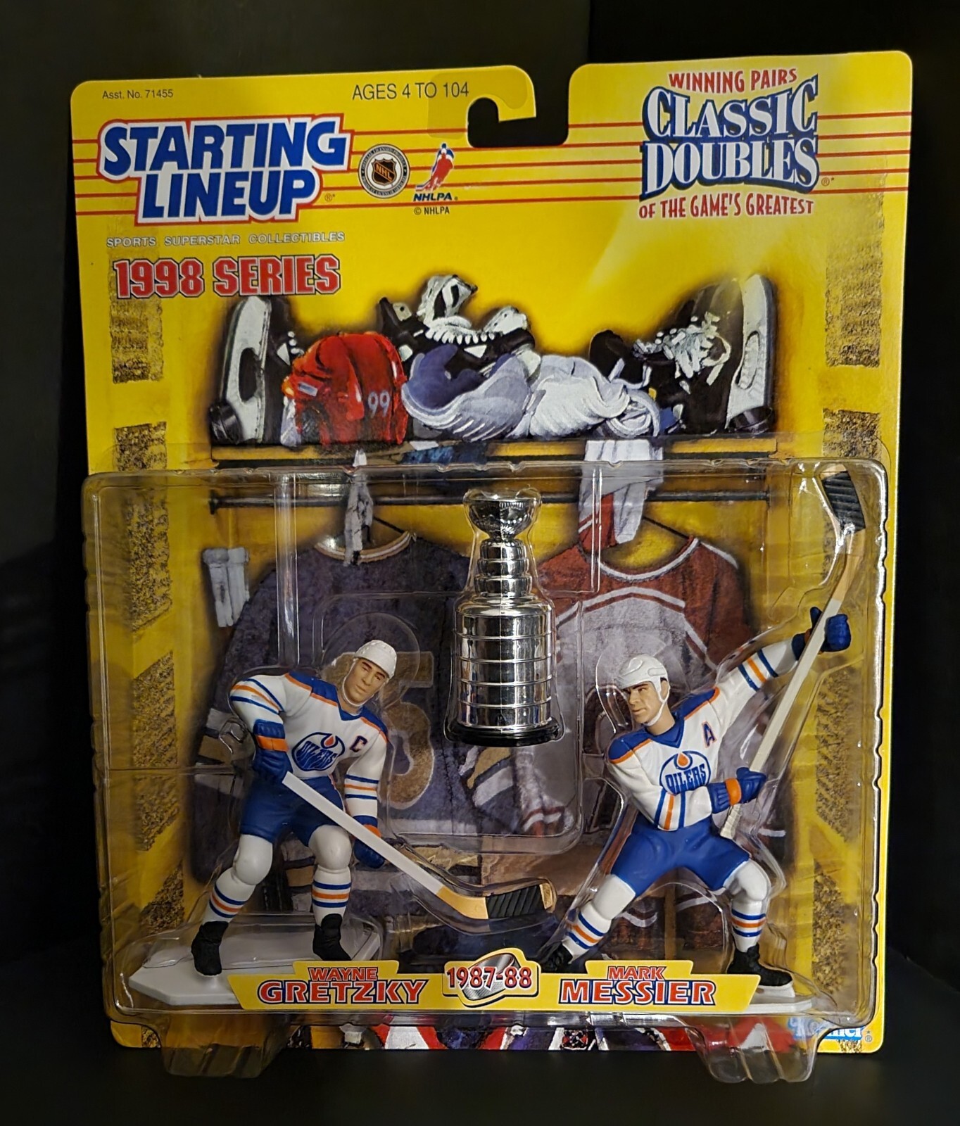1998 STARTING LINEUP CLASSIC DOUBLES HOCKEY GRETZKY