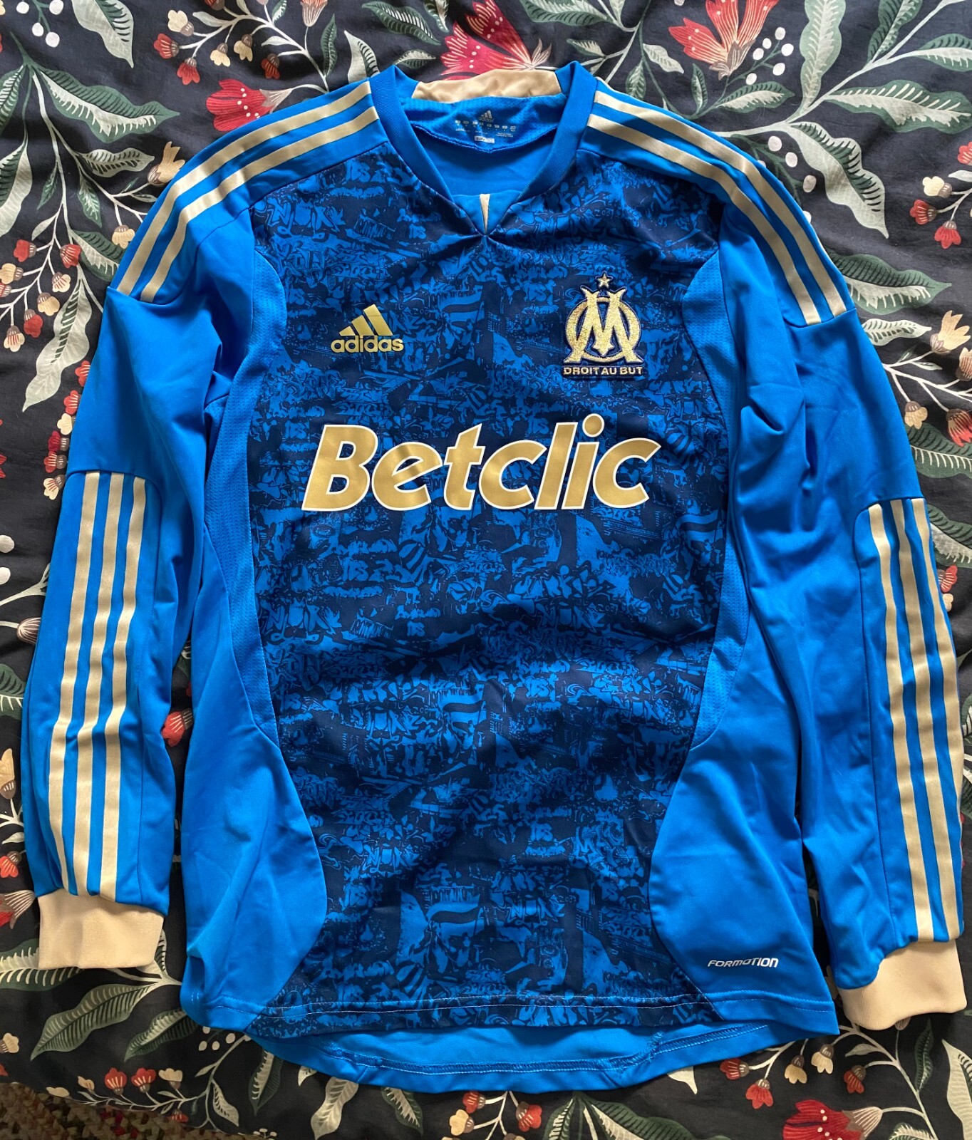 adidas Olympique Marseille 11/12 Authentic Jersey Player