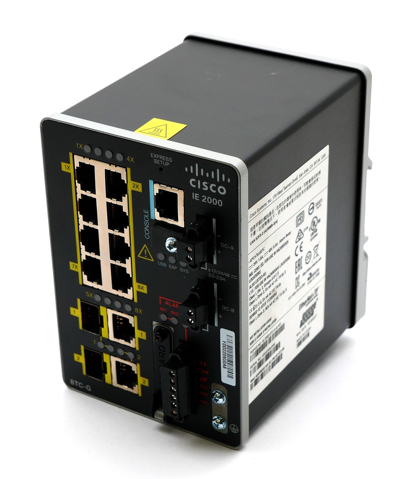 Cisco IE-2000-8TC-G-B 産業用スイッチ（その２） Cisco IE-2000-8TC-G-B 産業用スイッチ（その2） Cisco 【公式通販】