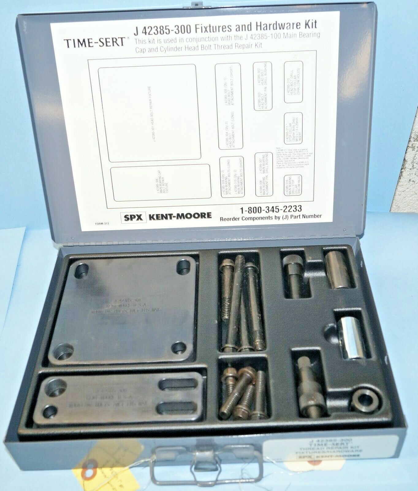 Kentmoore J42385300 Timesert Head Bolt Thread Repair Kit