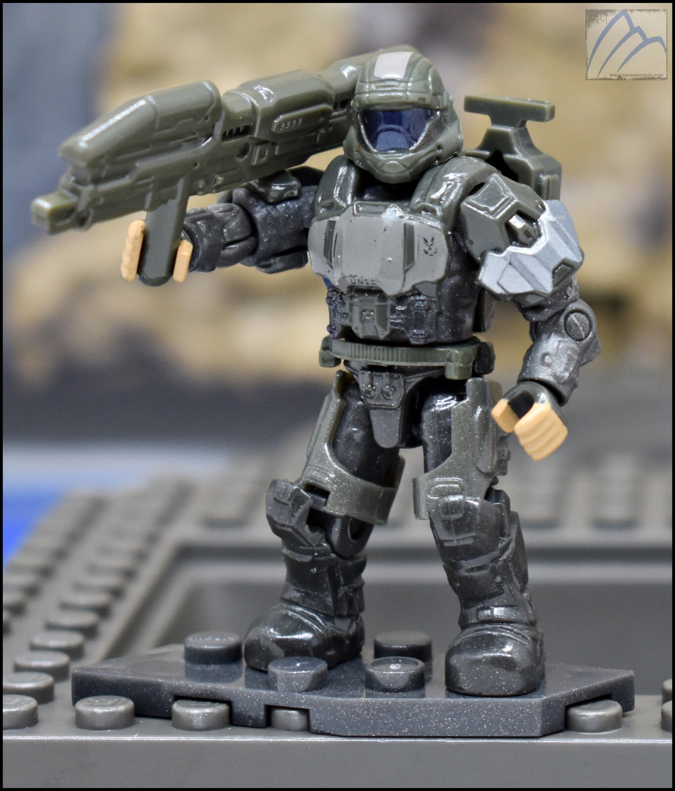 DEMON CHILD ✴︎Mega Rare✴︎哀愁G Mr RIZ RE:EDIT Halo: Reach JUN-A266 (Noble Three) Figure | 1/12