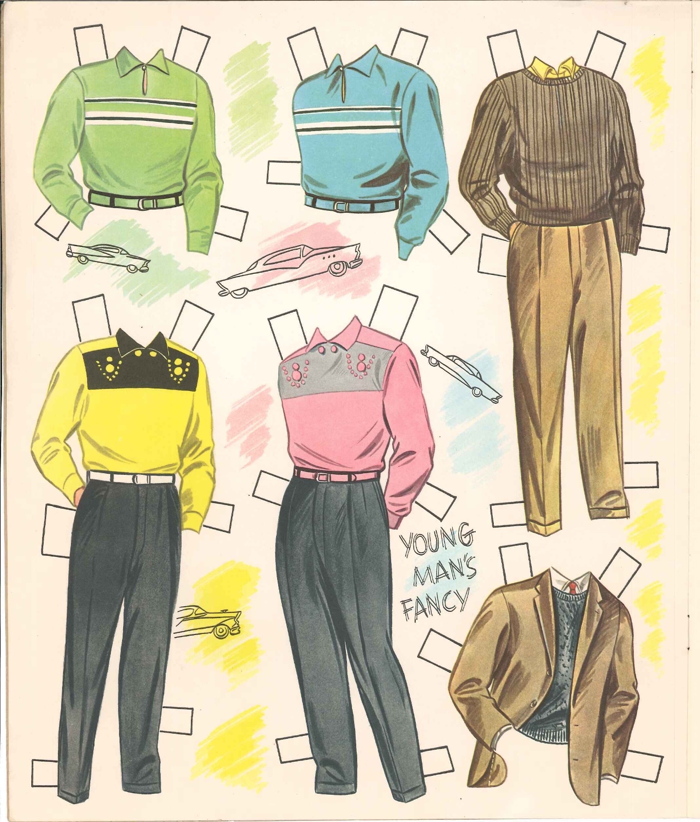 VINTAGE UNCUT 1959 RICKY NELSON PAPER DOLLS ~WHITMAN~ORG SZ~LASER REPRODUCTION