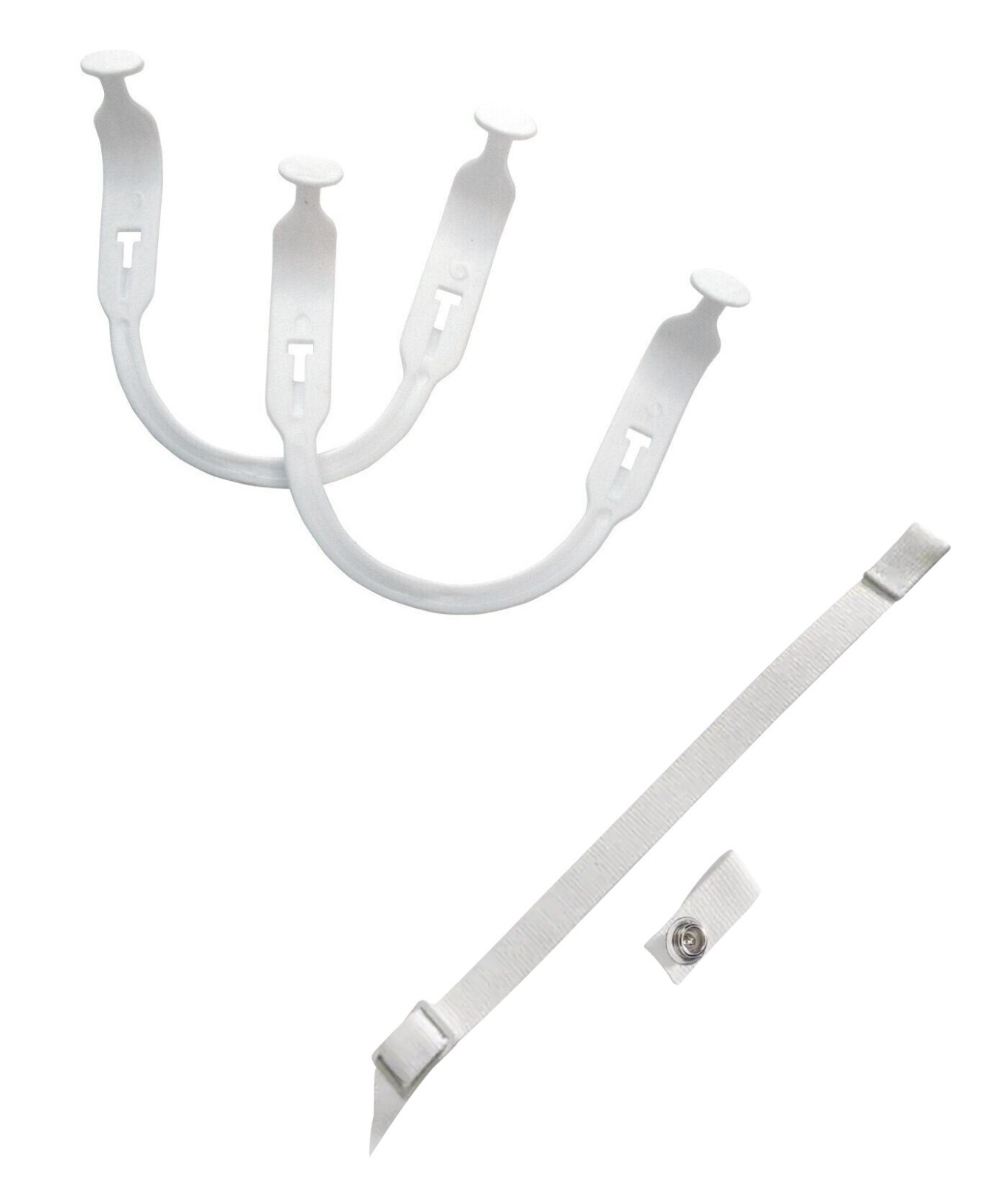 Hockey Helmet White Ear Loops & Chin Strap Kit | Earslings Ear Slings Marner TML | eBay Hockey Helmet White Ear Loops & Chin Strap Kit | Earslings Ear Slings Marner TML | eBay