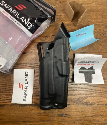 Safariland 6390 ALS Mid-Ride STX Level 1, RH Duty Holster, FN FNS 9/40 w/ LIGHT