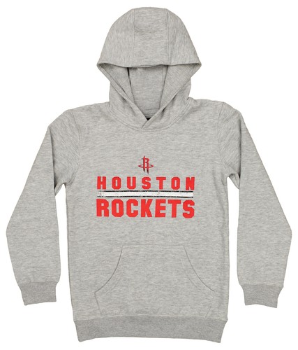 Толстовка Outerstuff Houston Rockets NBA Youth Boys (8-20), серая, Rough Road