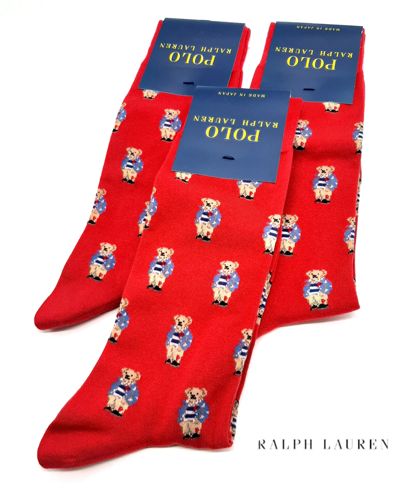 ローレンマヌージアン TALL SOCK 3P SET Ribbed Knee-High Sock 3-Pack