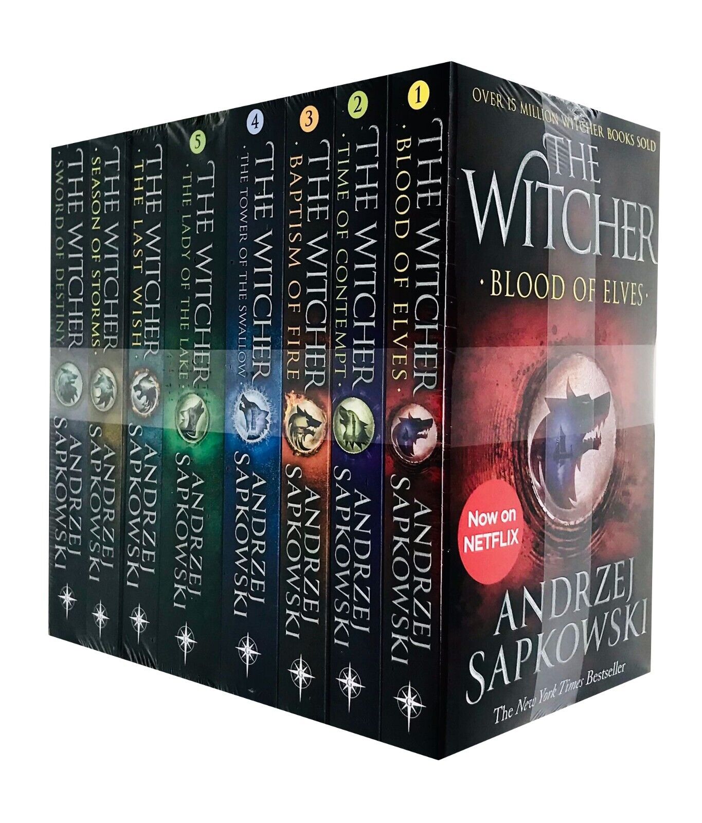 Witcher Series by Andrzej Sapkowski 8 Books Collection Set NETFLIX Last Wish Witcher Series by Andrzej Sapkowski 8 Books Collection Set NETFLIX Last Wish