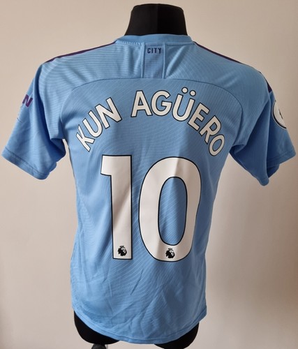 アトレティコ・マドリード KUN AGÜERO 10 シャツ 2010-11 Atletico Madrid Away Shirt Kun Aguero #10 - 7/10 - (M)