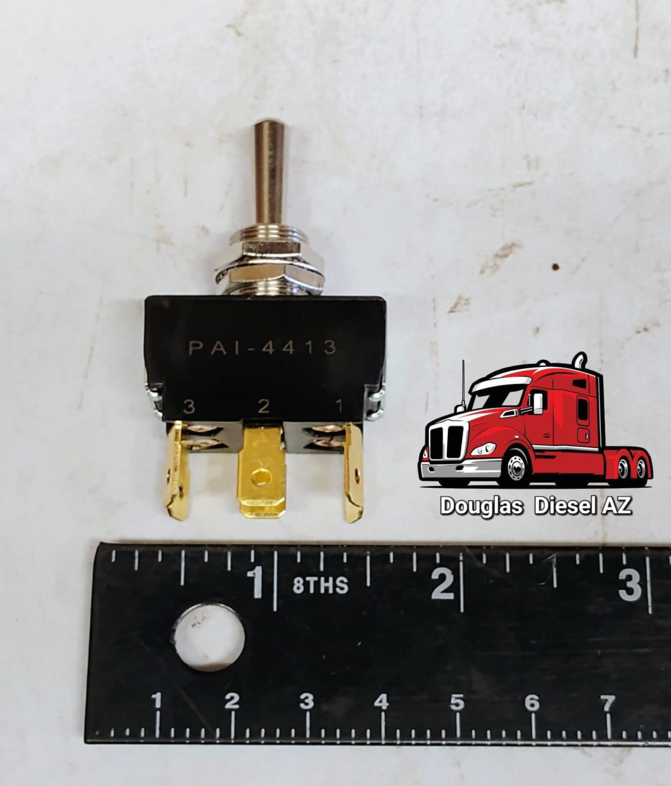 HEADLIGHT TOGGLE SWITCH 3 Position. PAI # MSW-4413 Ref
