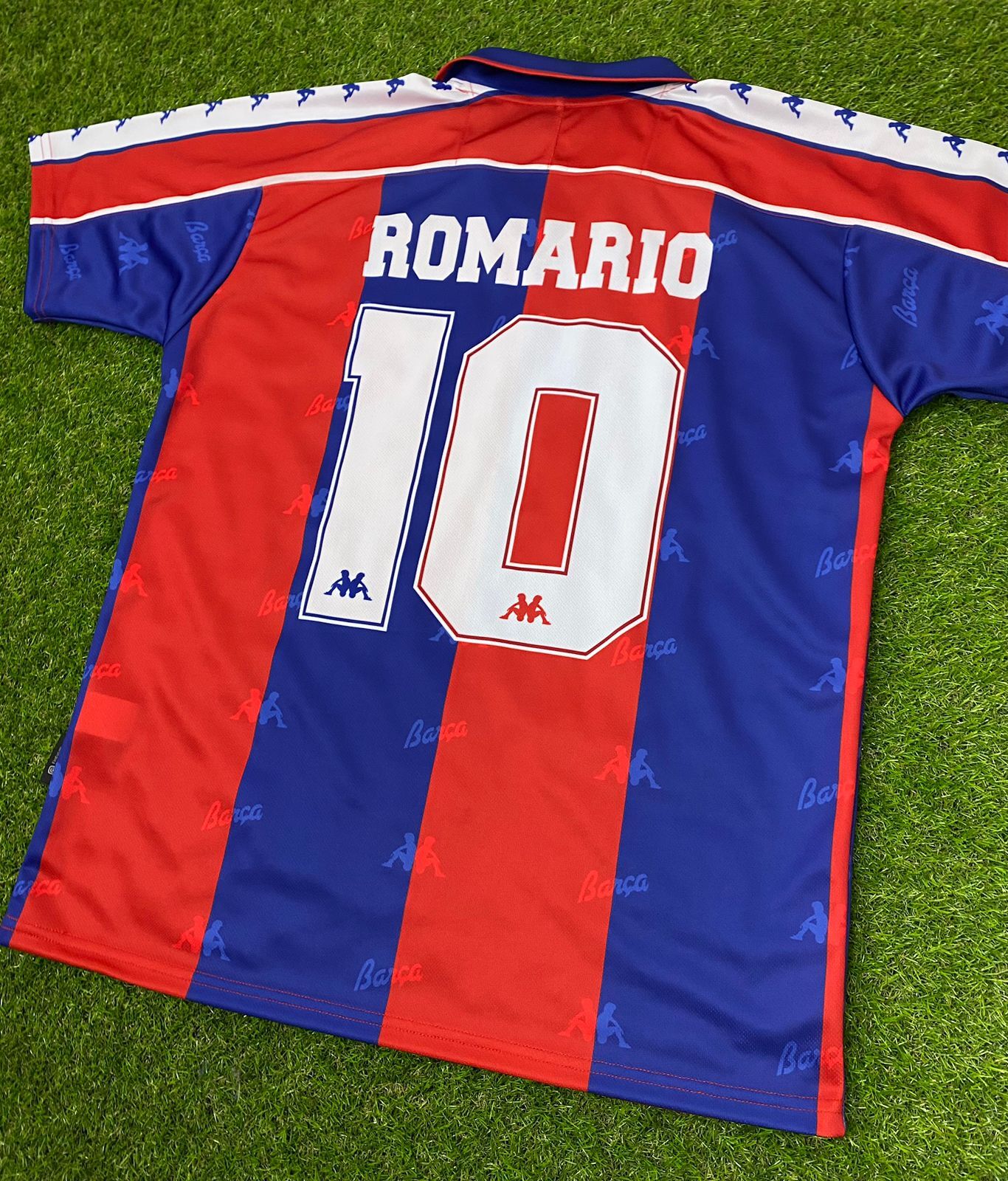 Barcelona - Camisa Replica de Futbol Retro, 1994 (Tallaje Americano)