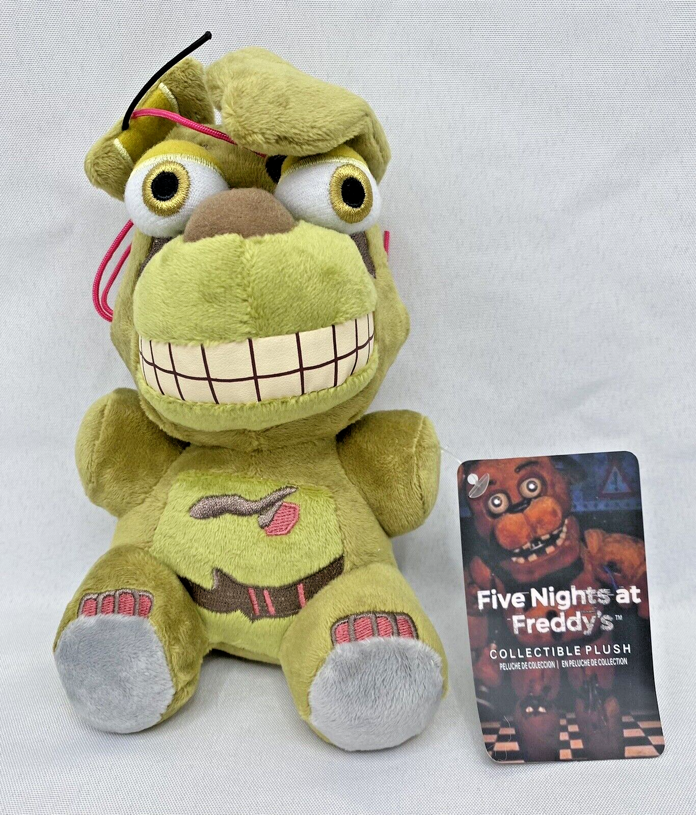 Five Nights at Freddy's Springtrap Funko 2016 Plushie/Stuffed Animal-NWT-Free SH