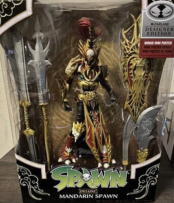 SPAWN Mandarin Deluxe Designer Edition EXCLUSIVE McFarlane Toys Action Figure 