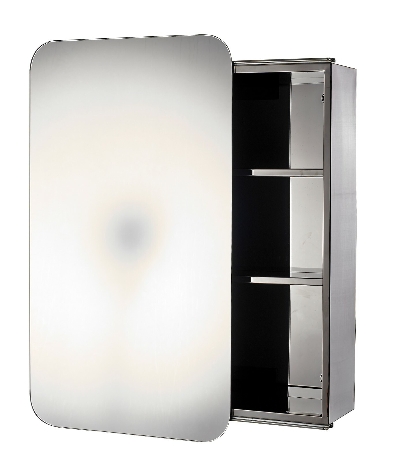 Stainless Steel Sliding Door Bathroom Mirror Cabinet Cupboard Storage Stainless Steel Sliding Door Bathroom Mirror Cabinet Cupboard Storage