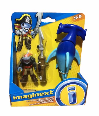 🦈🏴‍☠️🦈IMAGINEXT HAMMERHEAD SHARK New🏴‍☠️🦈🏴‍☠️