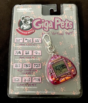 Sealed VTG/RARE 1997 Komputer Koala  Giga Pets  Virtual Pet Collectible Toy (A)