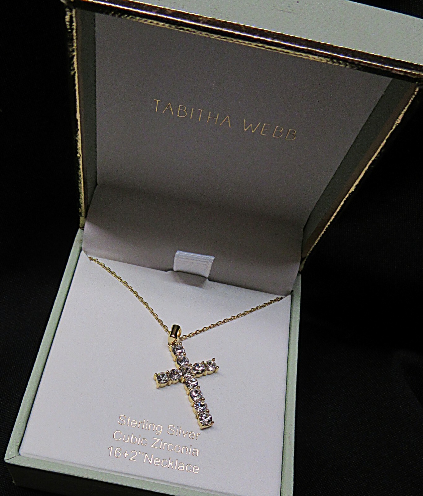 Tabitha Webb16+2'' Necklace Sterling 