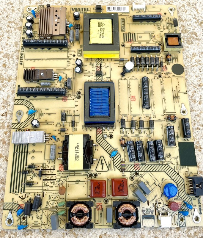 Netzteil Platine Vestel 17ips20 (040313r5) FÃ¼R Telefunken D39f167n3cv2