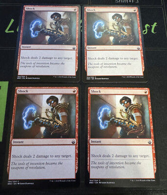 Shock X4 Battlebond Magic the Gathering MTG