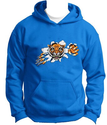 Tiger Inside Me Hoodie NEW DTG Print Logo Hoody Animal Lovers Sweatshirt Gift