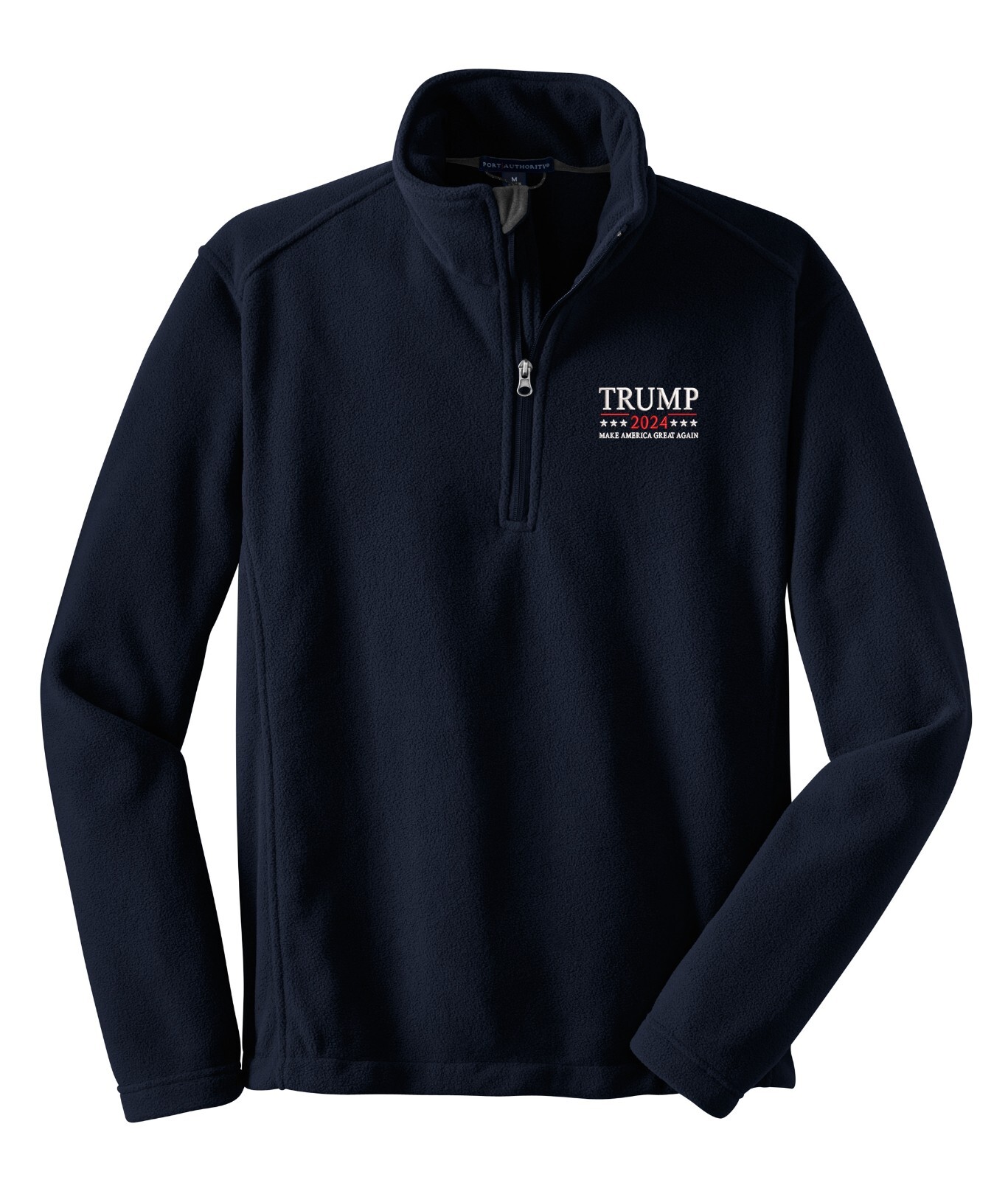 Trump 2024 Make America Great Again Value Fleece 1/4-Zip Trump 2024 Make America Great Again Value Fleece 1/4-Zip