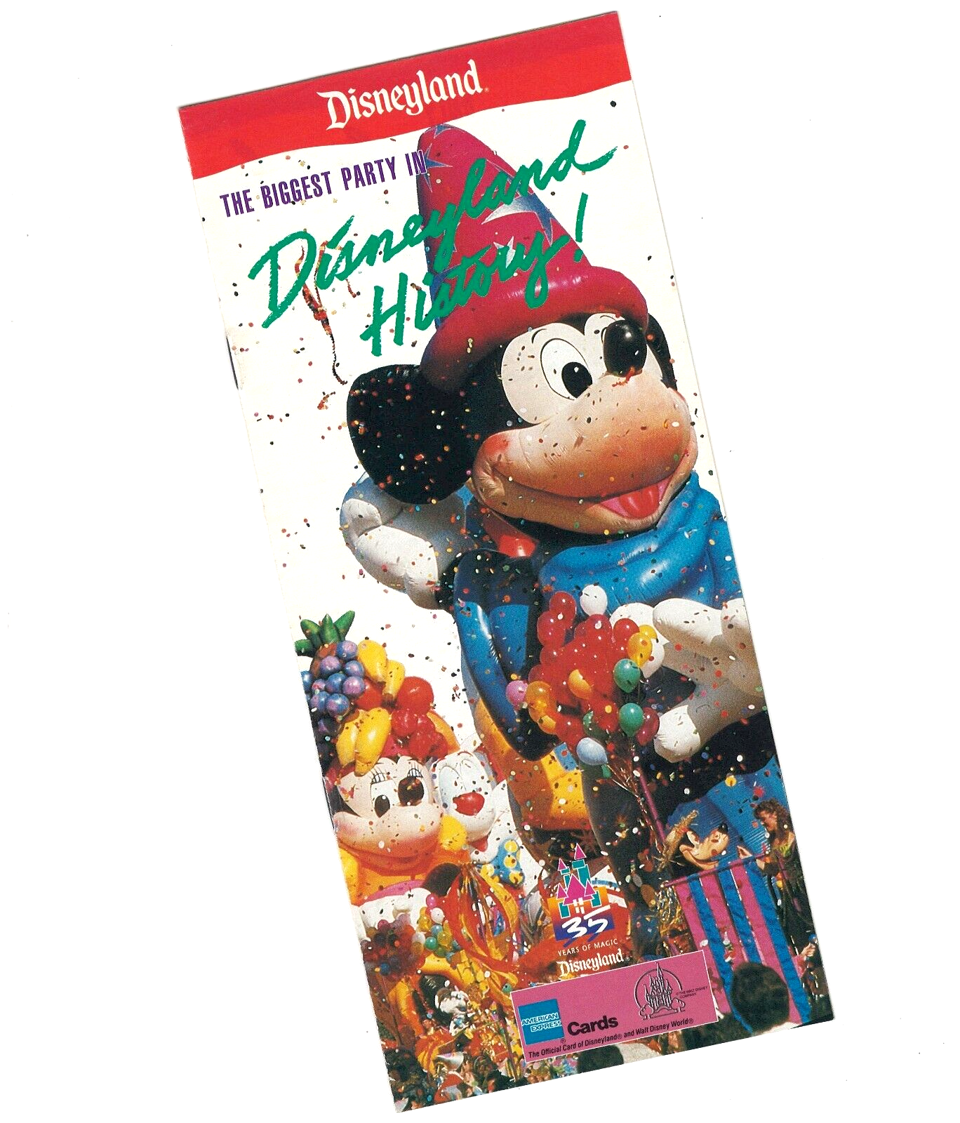 1990-1991 Tokyo Disneyland DIARY 非売品 TOKYO DISNEYLAND 1990 Photo SLEEPING BEAUTY CASTLE. 1950s