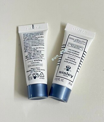 3 x Sisley Sisleyouth Energizing Super Hydrating Youth Protector 0.33oz / 10ml 