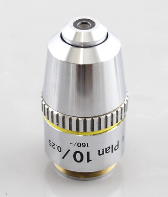 Nikon E Plan 10x 0.25 Microscope Objective RMS Thread