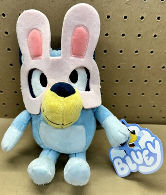Bluey 2024 Easter Plush 10  Bunny Mask Glasses NWT Disney Friends Bluey DanDee