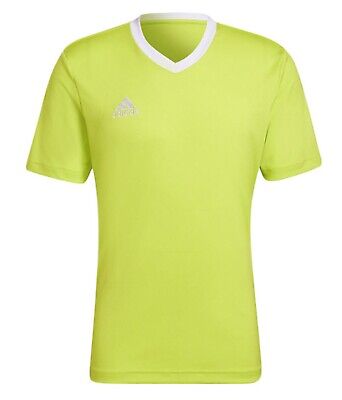 Adidas Men ENTRADA 22 Shirts Run Green T-Shirt Casual Tee Top GYM Jersey HC5077
