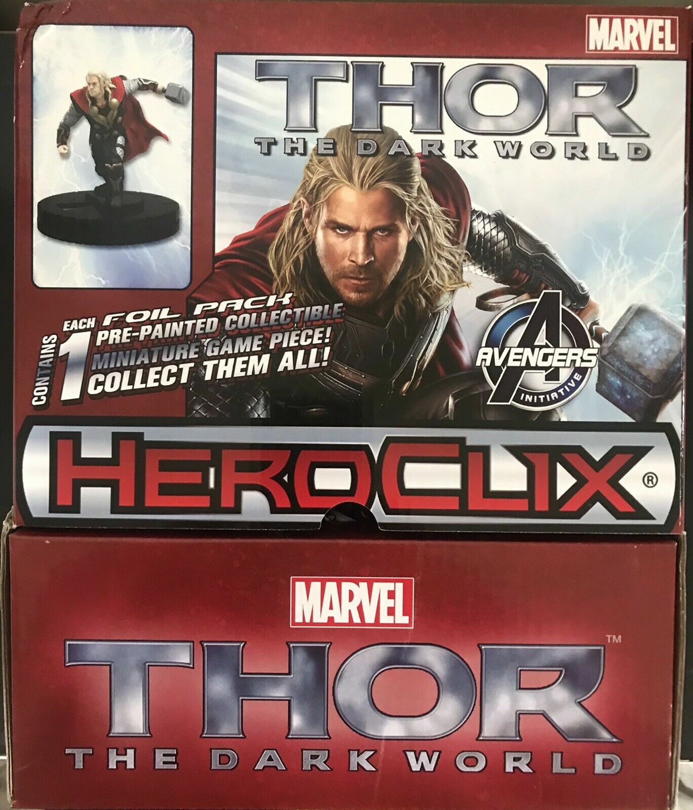 Marvel HeroClix Miniatures: Thor 'The Dark World' 24ct Counter-top Display