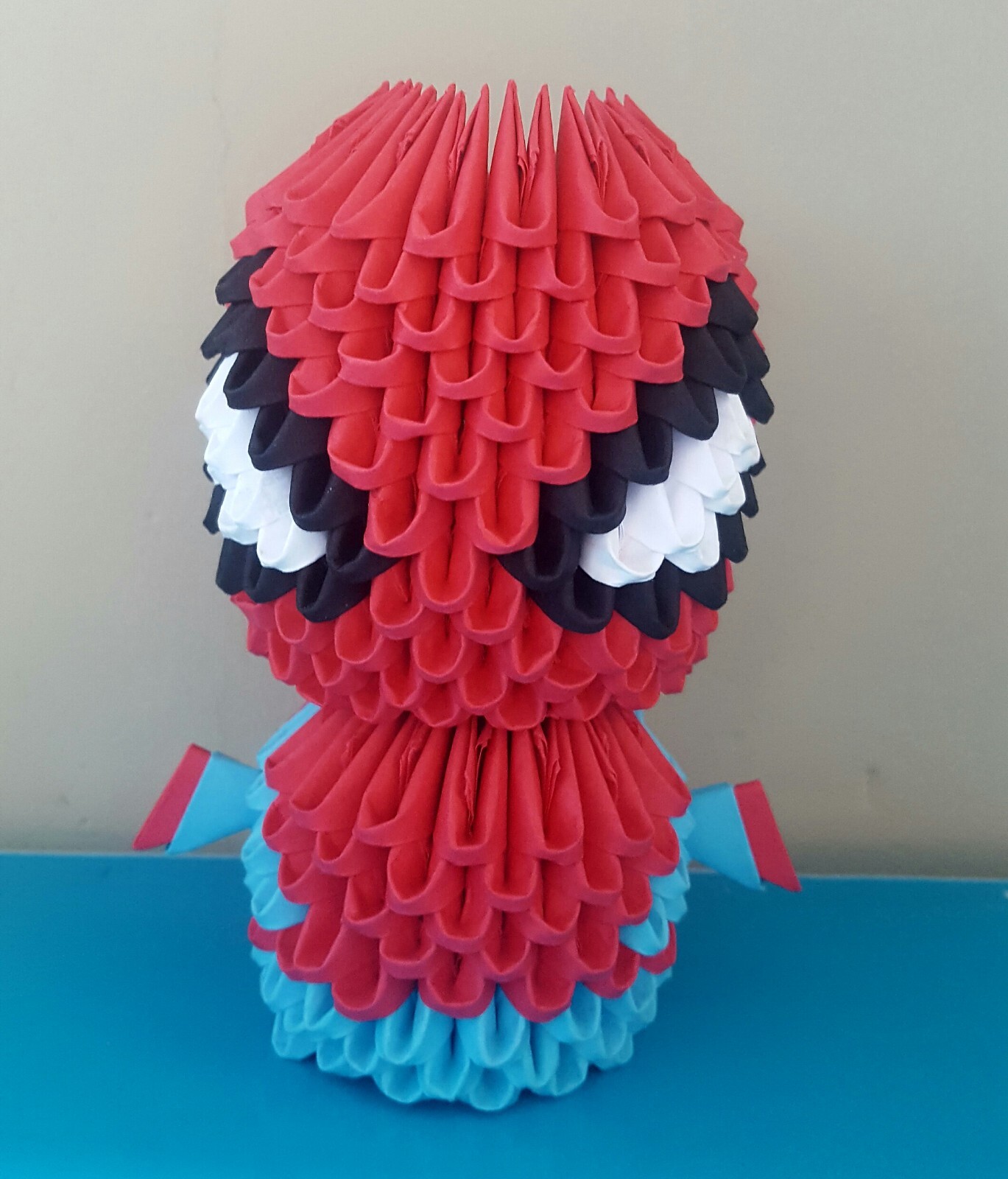Spider-Man 3d origami, I used around 420 pieces of paper | eBay